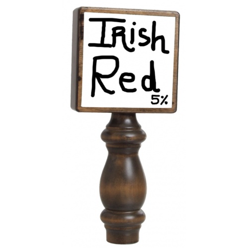 White Dry Eraser Board Beer Tap Handle