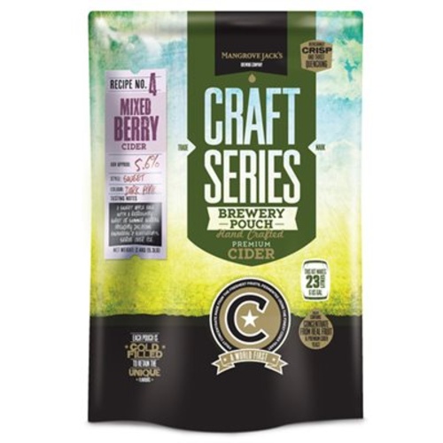 Mangrove Jack's British Series Mixed Berry Cider Pouch