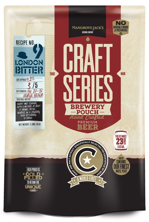 London Bitter Brewery Pouch